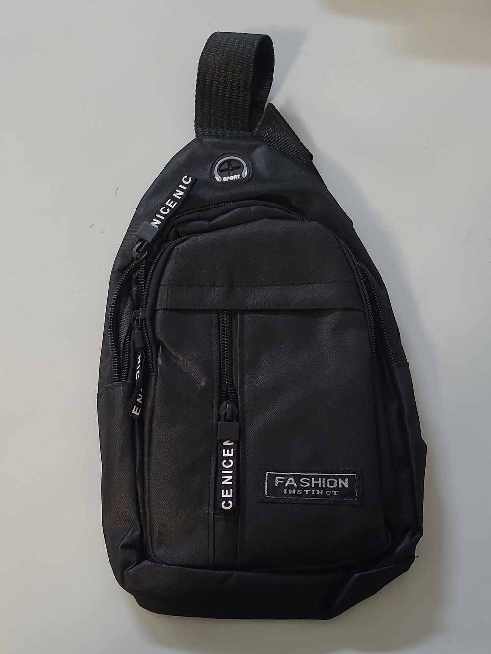 Double Zipper Slingback Backpack Travel  Outdoor Bag